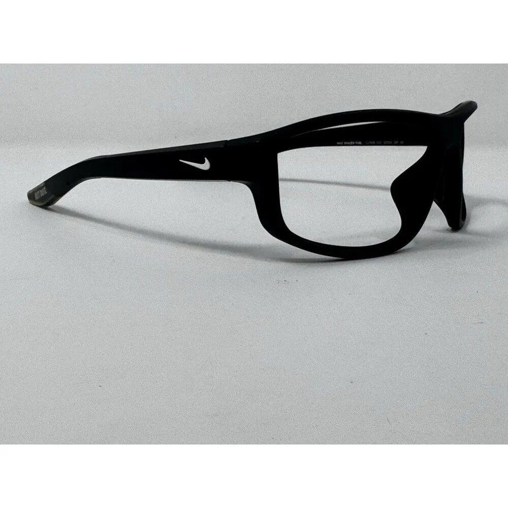 Nike Brazen Fuel DJ0805 010 Black Wrap Sunglass Frames 62-14-130 Made in Italy